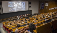 Il pubblico presente all'inaugurazione del XXIX Festival del Cinema Latino Americano di Trieste
